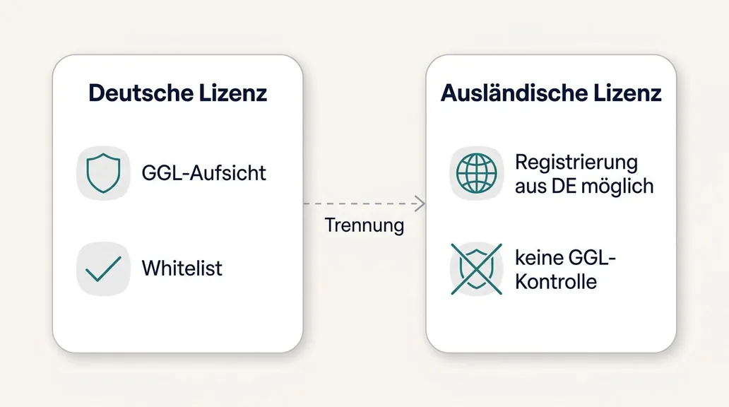 Ausländische Online-Casinos in Deutschland im Vergleich